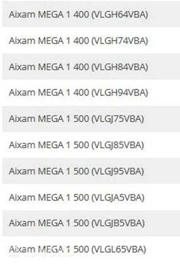 Aixam Crossline Autre pièce du moteur 1582103310