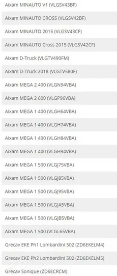 Aixam Crossline Clutch set kit 23.02A