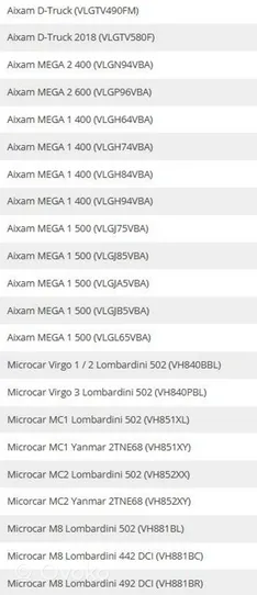 Aixam 500 Ohjauksen raidetangon kumisuojus MC72