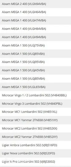 Aixam 500 Plaquettes de frein arrière 060101