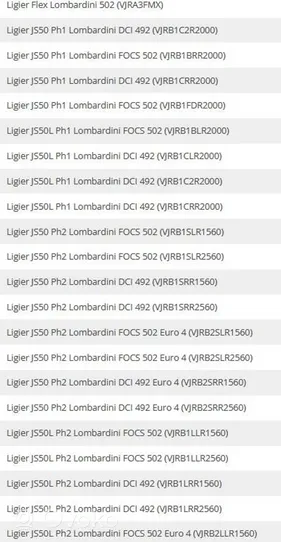 Ligier JS 60 Joint-soufflet arbre de commande extérieur 220401