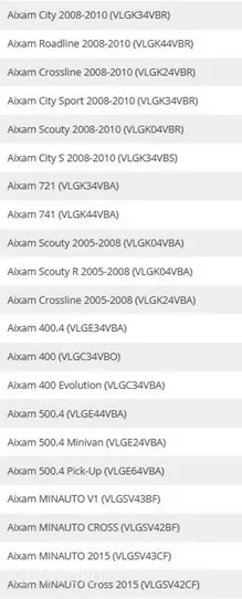 Aixam GTO Coperchio del filtro dell’olio SO6099