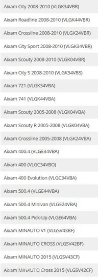 Aixam Coupe Moottorin kiinnikekorvake 21.08A