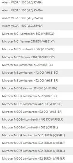 Microcar M8 Giunto CV esterno albero di trasmissione 220412