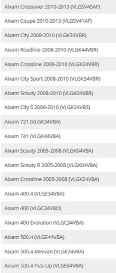 Aixam Crossline Łożysko kulkowe koła osi przedniej 201301