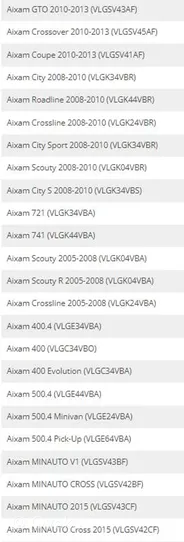 Aixam A721 Giunto CV interno albero di trasmissione 22.04.13