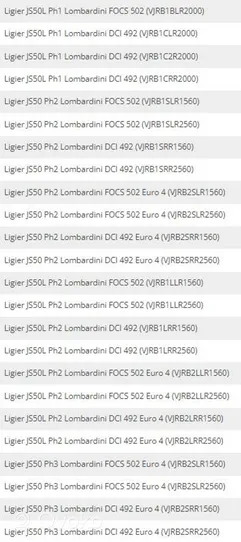 Ligier JS RC Hochdruckpumpe 6585111