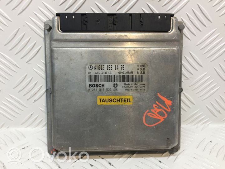 Mercedes-Benz Sprinter W901 W902 W903 W904 Komputer / Sterownik ECU silnika A6121531479