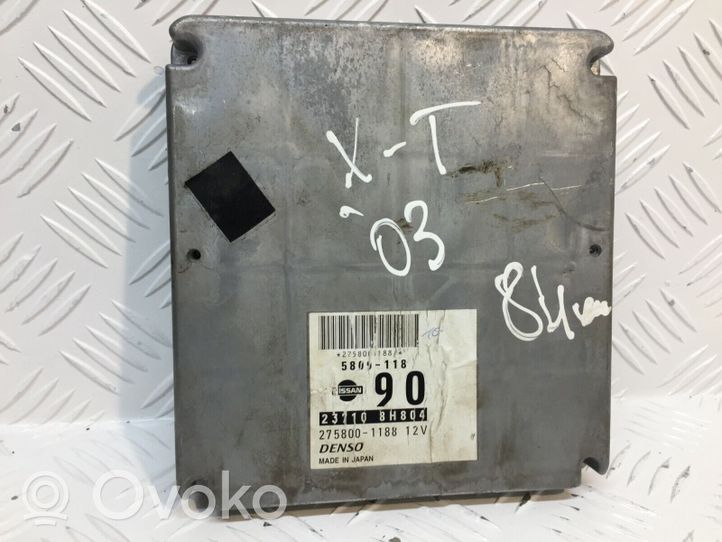 Nissan X-Trail T30 Unité de commande, module ECU de moteur 237108H804