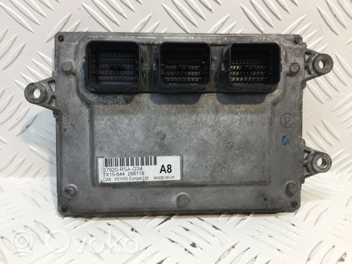 Honda Civic Sterownik / Moduł ECU 37820-RSA-G34