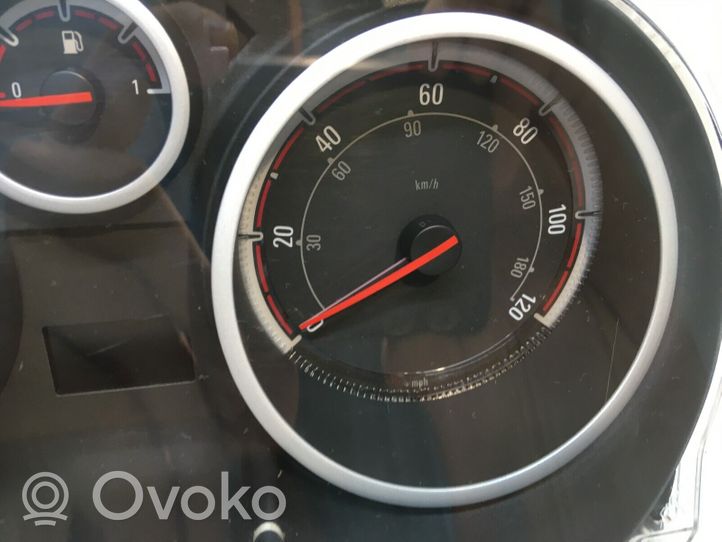 Vauxhall Corsa D Tachimetro (quadro strumenti) 13264276