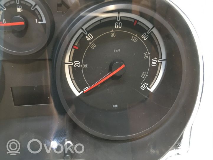 Vauxhall Corsa D Compteur de vitesse tableau de bord 13372990