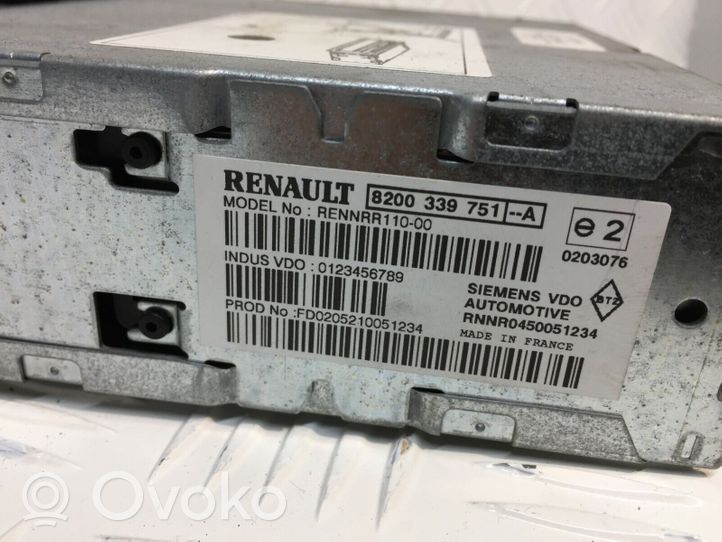 Renault Espace -  Grand espace IV Unité de navigation Lecteur CD / DVD 8200339751--A