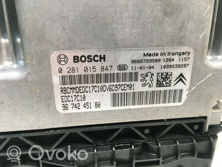 Peugeot 308 Calculateur moteur ECU 9674245180