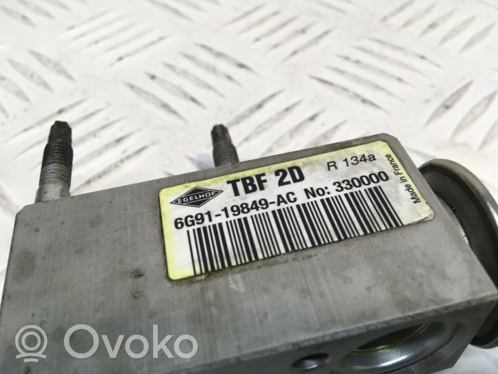 Ford S-MAX Zawór rozprężny klimatyzacji A/C 6G9119849AC