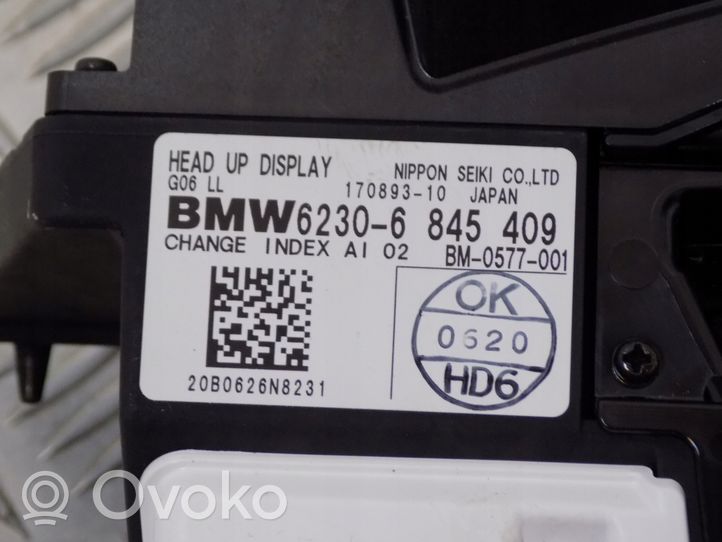 BMW X6 G06 Schermo del visore a sovrimpressione 6845409