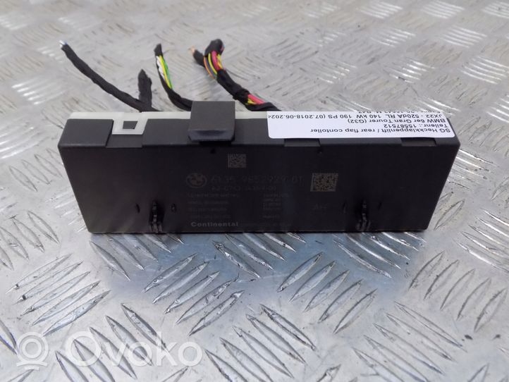 BMW 6 G32 Gran Turismo Tailgate/trunk control unit/module 9852929