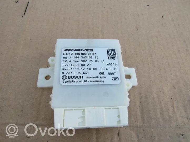 Mercedes-Benz ML W166 Parking PDC control unit/module A1669002307