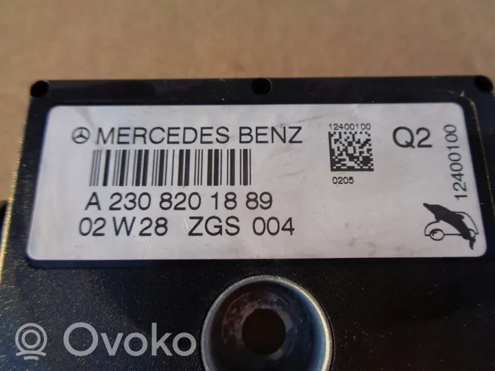 Mercedes-Benz SL R230 Moduł / Sterownik anteny A2308201889