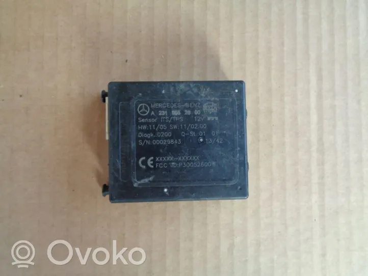 Mercedes-Benz SL R231 Boîtier module alarme A2319052600