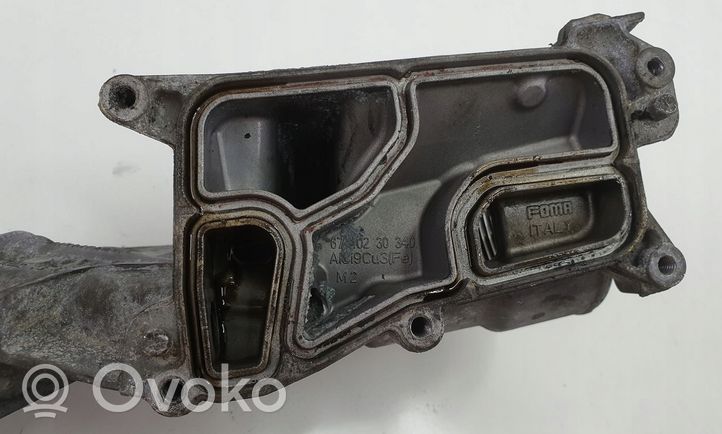 Mercedes-Benz GL X164 Supporto di montaggio del filtro dell’olio 6740273416