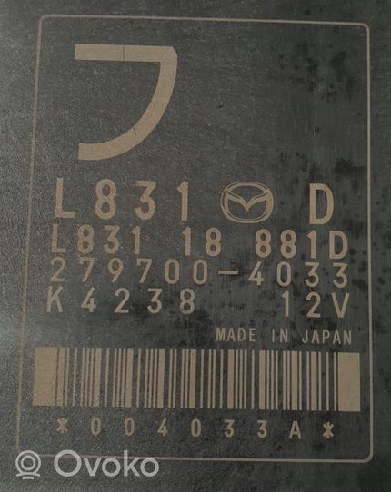 Mazda MX-5 NC Miata Centralina/modulo del motore L83118881D