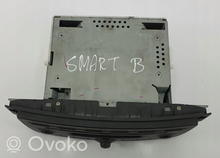 Smart ForTwo II Radio/CD/DVD/GPS-pääyksikkö A4518202879