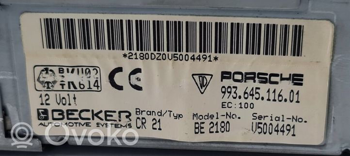 Porsche Boxster 986 Unità principale autoradio/CD/DVD/GPS 99364511601