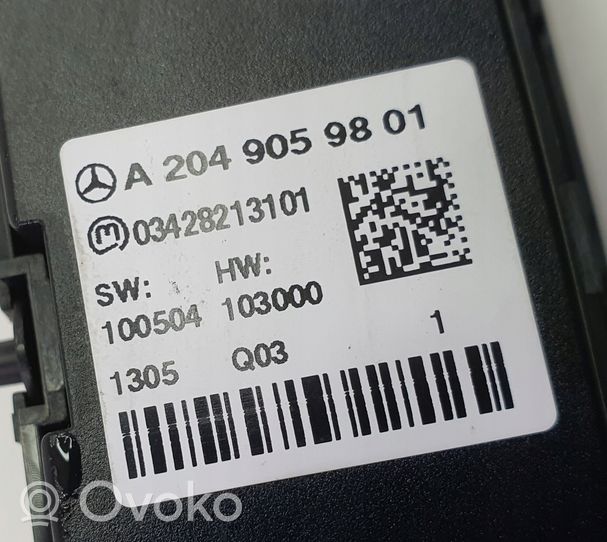 Mercedes-Benz C W204 Kytkinsarja A2049059801