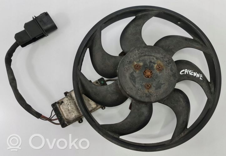 Porsche Cayenne (9PA) Ventilatore di raffreddamento elettrico del radiatore 3136613284