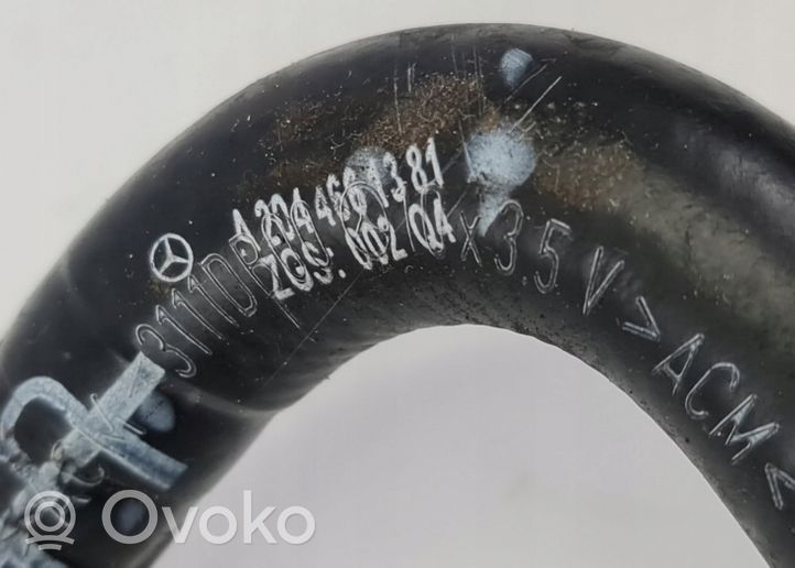 Mercedes-Benz E W212 Stūres pastiprinātāja šļūtene (-es) / caurulīte (-es) A2044661381