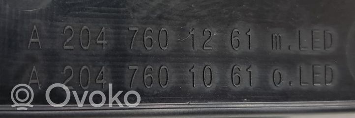 Mercedes-Benz GLK (X204) Maniglia interna per portiera anteriore A2047601261