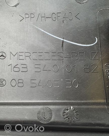 Mercedes-Benz ML W163 Coperchio scatola dei fusibili 1635400182