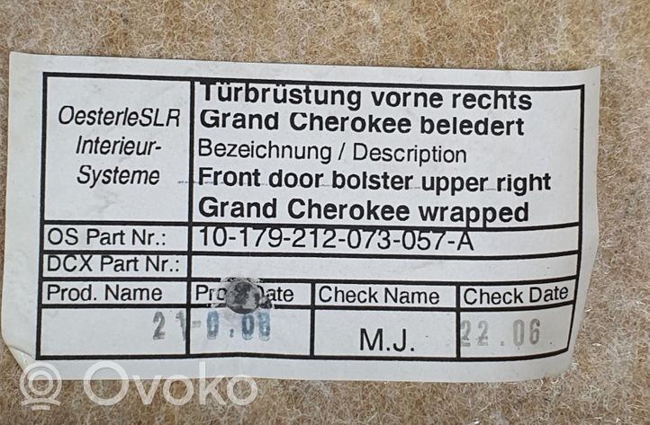 Jeep Grand Cherokee Apmušimas priekinių durų (obšifke) K05868009PJ