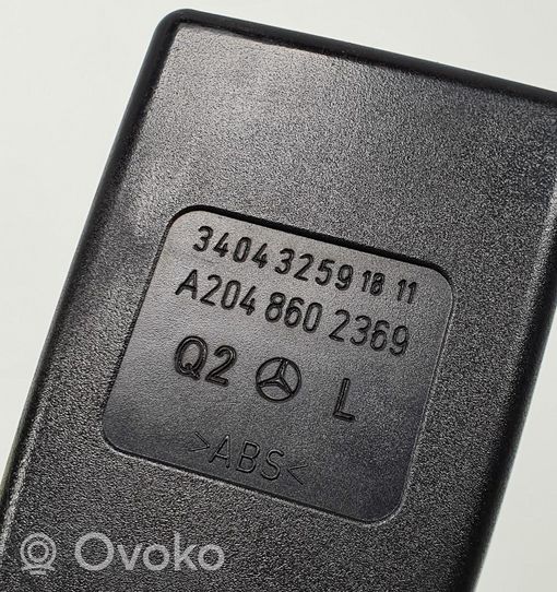 Mercedes-Benz GLK (X204) Sagtis diržo priekinė A2048602369