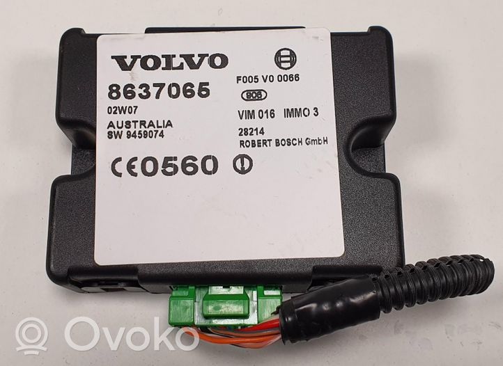 Volvo C70 Immobilizer control unit/module 8637065