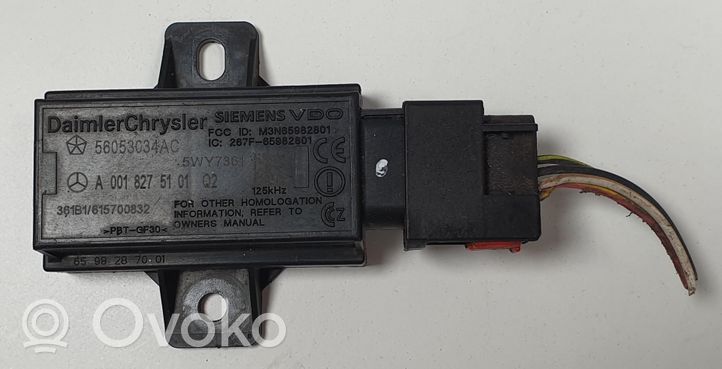 Jeep Grand Cherokee (WK) Sensore di pressione dello pneumatico A0018275101