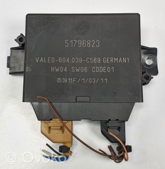 Fiat 500 Parking PDC control unit/module 51796823