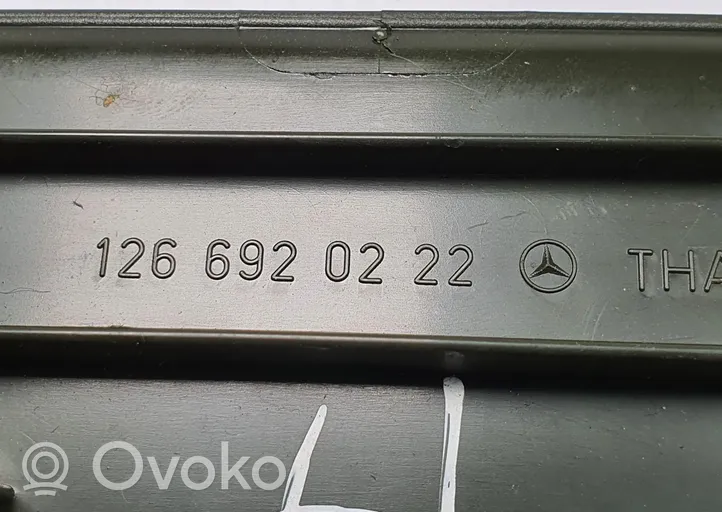 Mercedes-Benz S W126 (B) statramsčio apdaila (apatinė) 1266920222