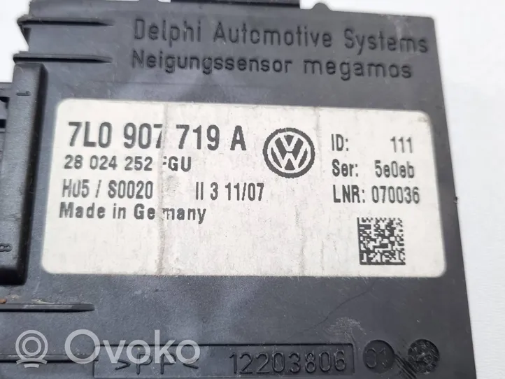 Volkswagen Touareg I Boîtier module alarme 
