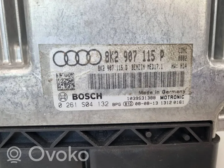 Audi A5 Sportback 8TA Moottorinohjausyksikön sarja ja lukkosarja 0261S04132