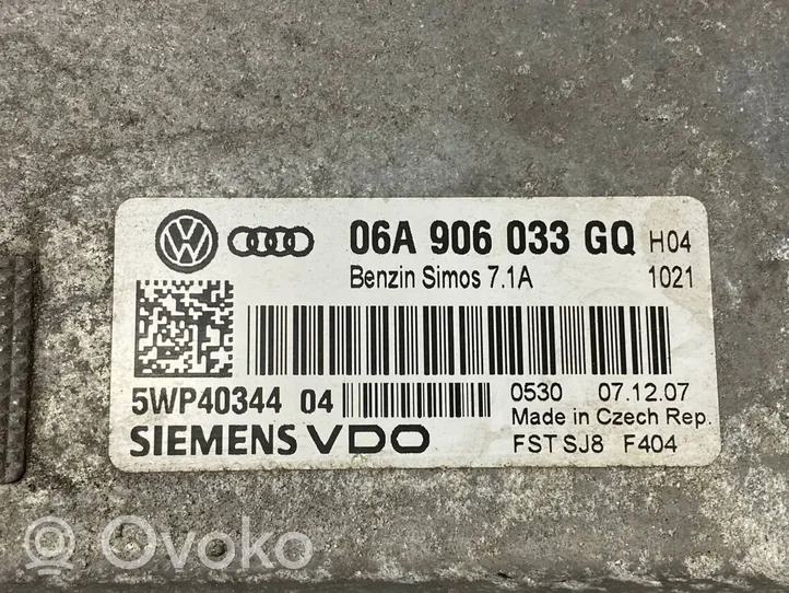 Audi A3 S3 A3 Sportback 8P Užvedimo komplektas 5WP40344