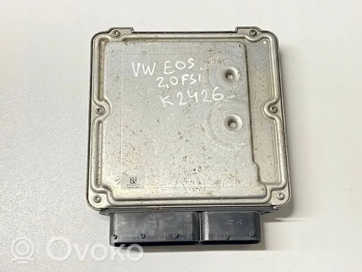 Volkswagen Eos Engine ECU kit and lock set 0261S02479