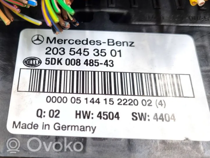 Mercedes-Benz C W203 Unité de contrôle SAM 5DK008485-43