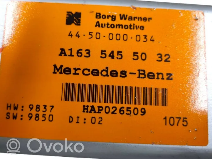Mercedes-Benz ML W163 Unité de commande, différentiel boîte de transfert 4450000034