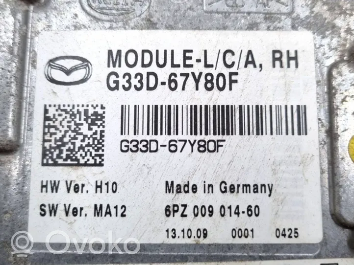 Mazda CX-7 Katvealueen hallinnan moduuli 6PZ009014-60