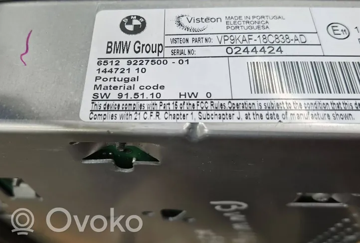 BMW 1 E82 E88 Panel / Radioodtwarzacz CD/DVD/GPS 