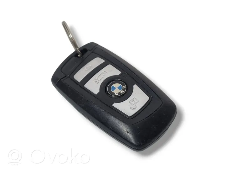 BMW 5 F10 F11 Komputer / Sterownik ECU i komplet kluczy 0281018502