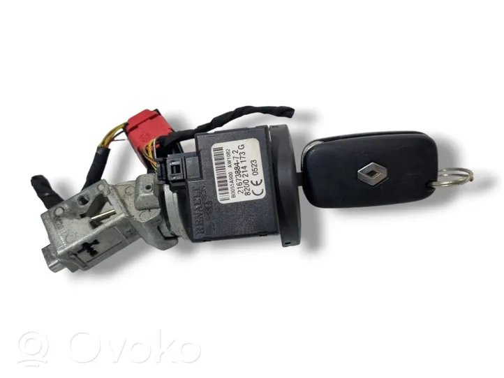 Renault Clio III Komputer / Sterownik ECU i komplet kluczy 8200909666