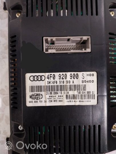 Audi A6 S6 C6 4F Tachimetro (quadro strumenti) 4F0920900S